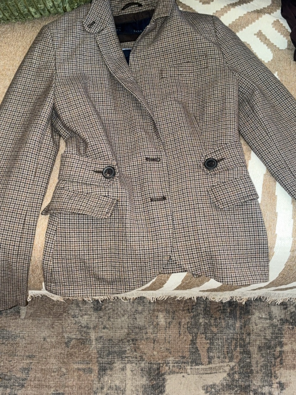 Zara Basic Brown  Blazer